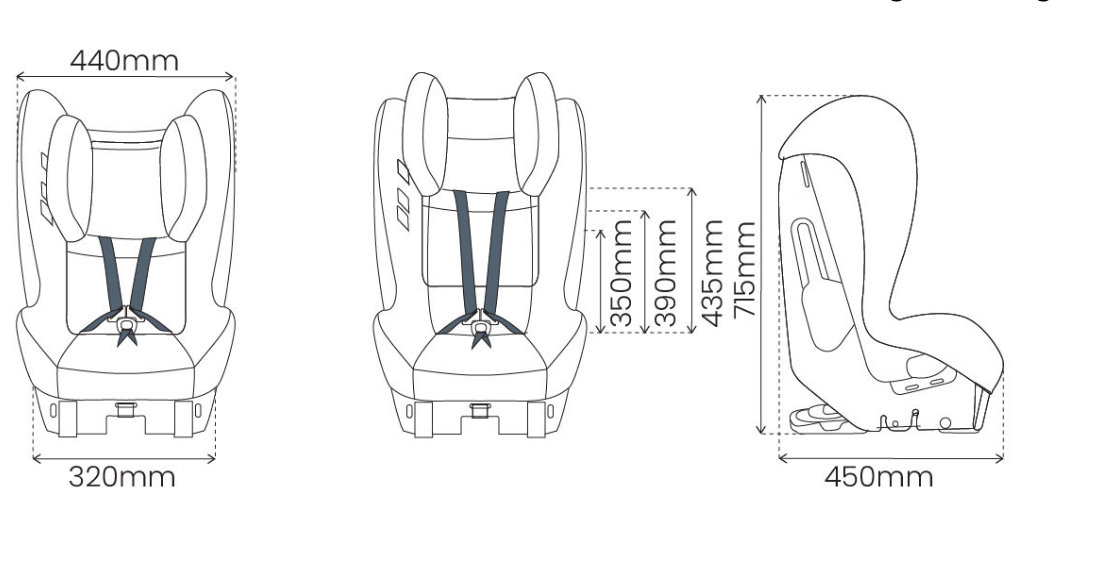 Britax Safe n Sound QuickFix Convertible Car Seat Black - Tiny Tots Baby Store