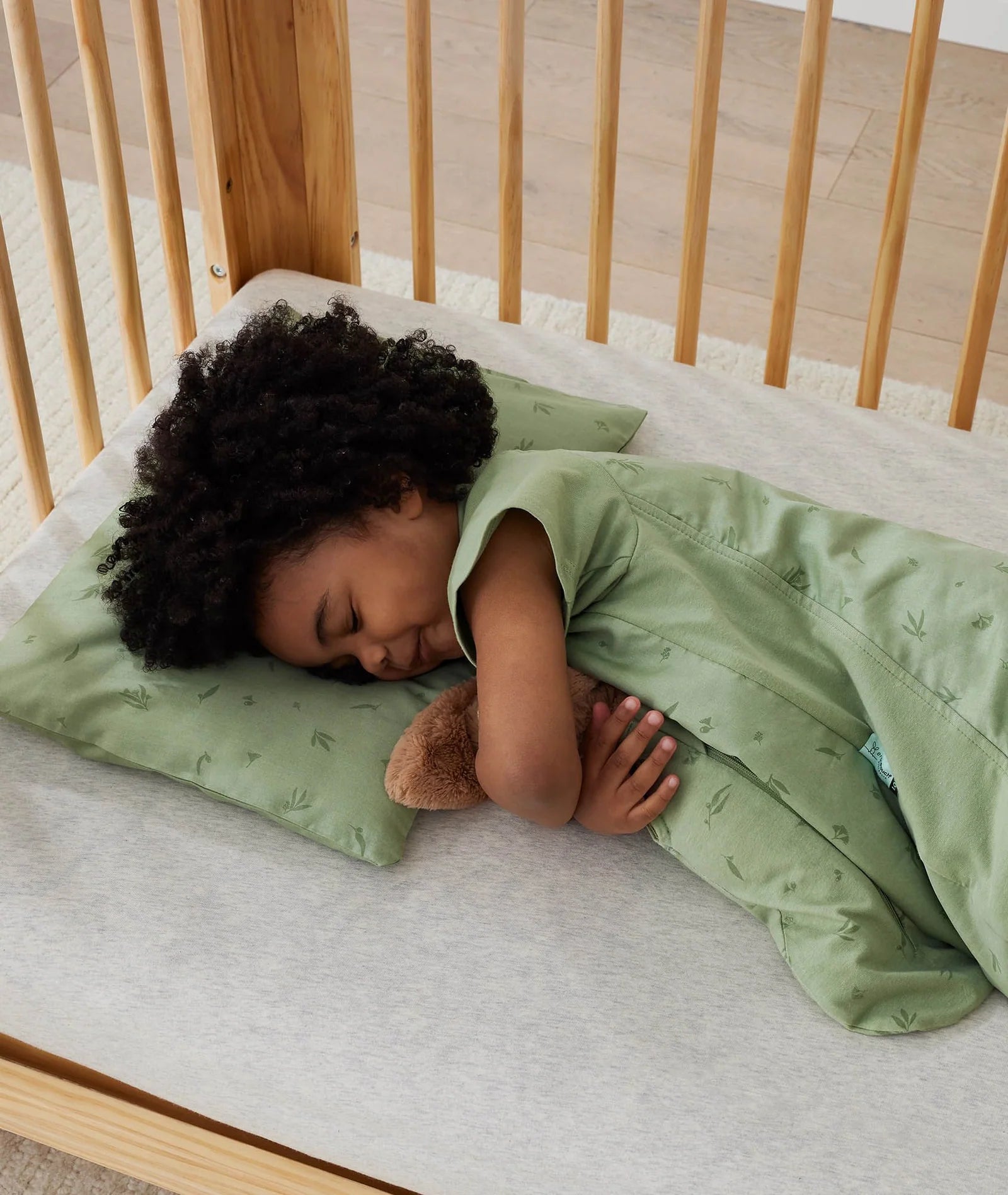Ergopouch Organic Toddler Pillow and Case Willow