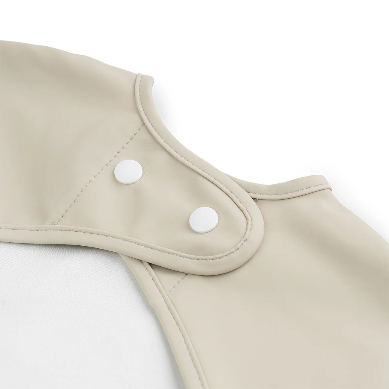 Done By Deer- Sleeved Pocket Bib - Lalee - Sand
