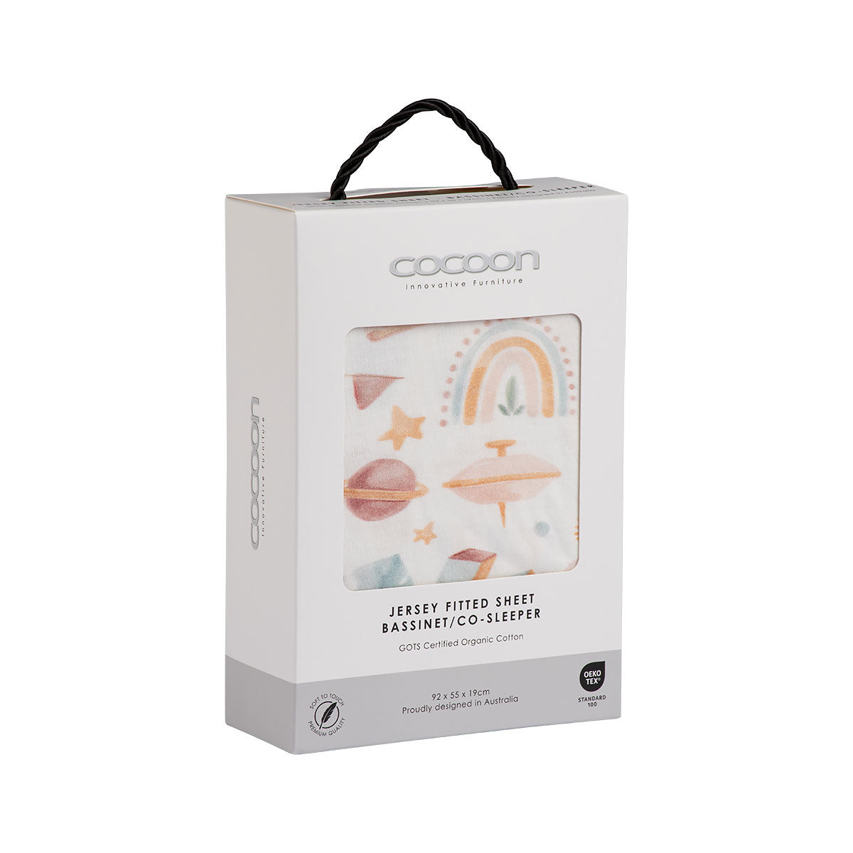 Cocoon Bassinet Fitted Sheet – Slumber Party - Tiny Tots Baby Store