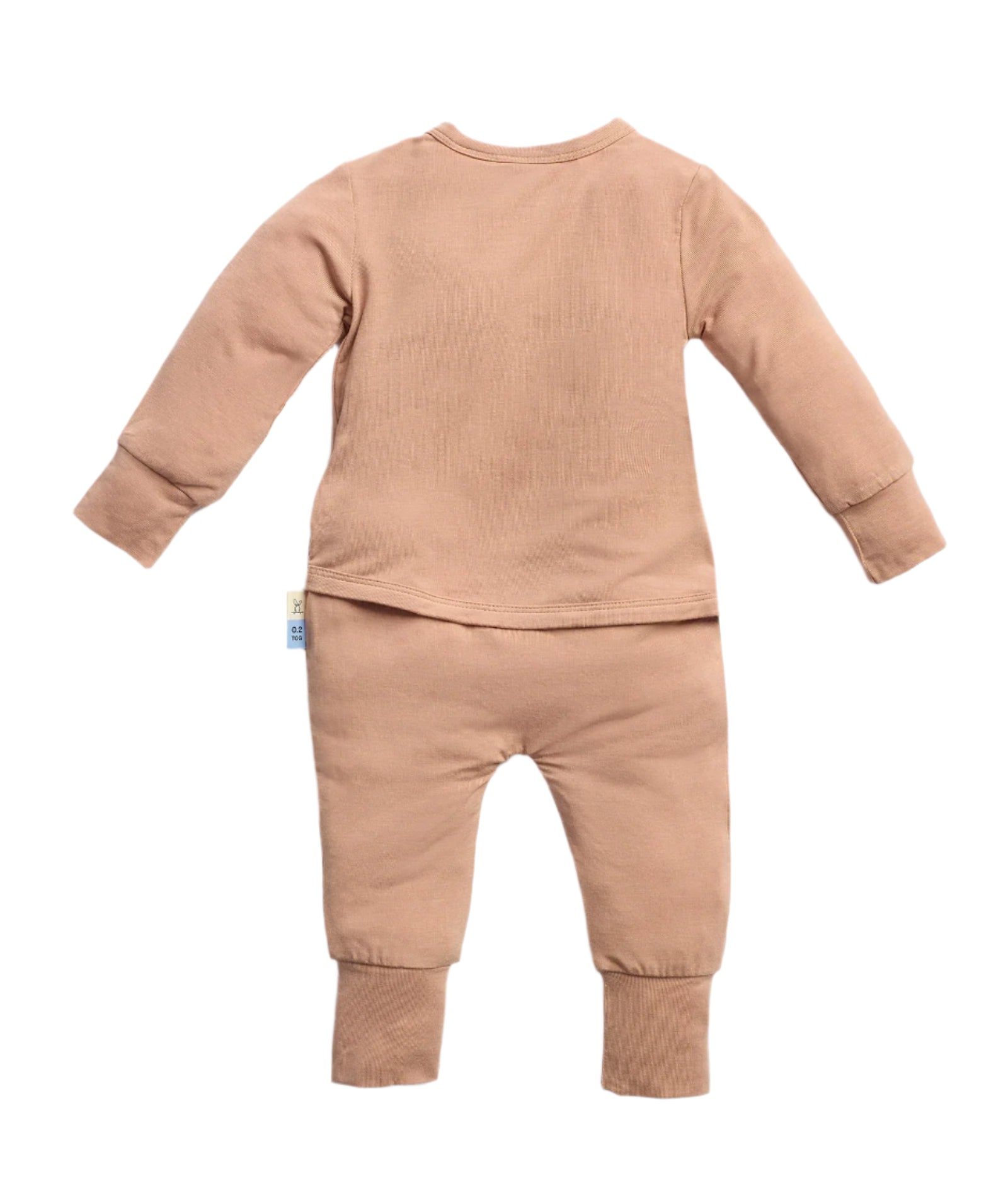 Ergopouch Stretch Base Long Sleeve Layer -0.2TOG Biscuit - Tiny Tots Baby Store
