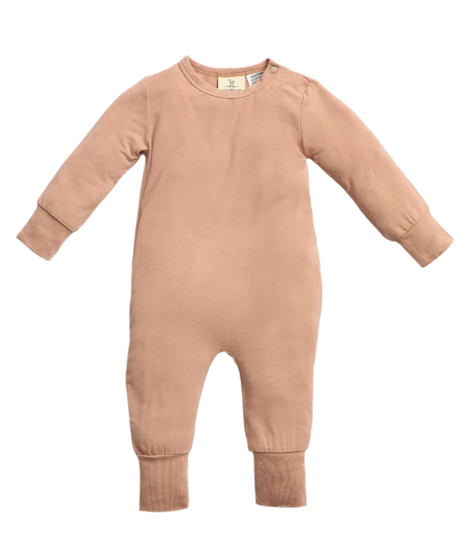 Ergopouch Stretch Base Long Sleeve Layer -0.2TOG Biscuit - Tiny Tots Baby Store