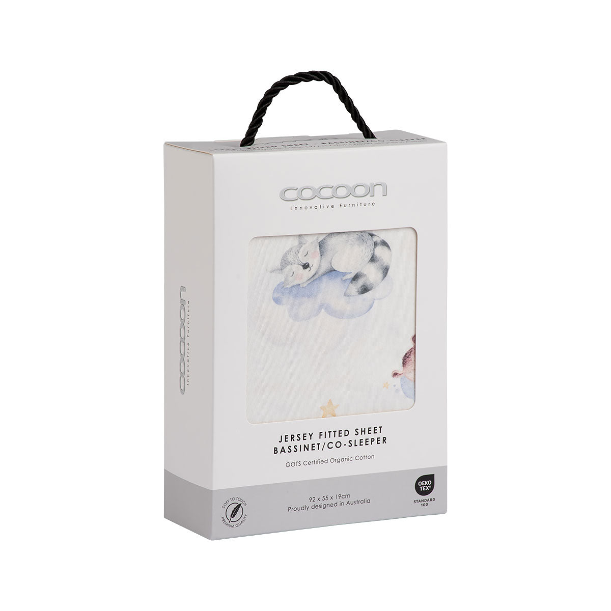 Cocoon Bassinet Fitted Sheet –Sweet Dreams - Tiny Tots Baby Store