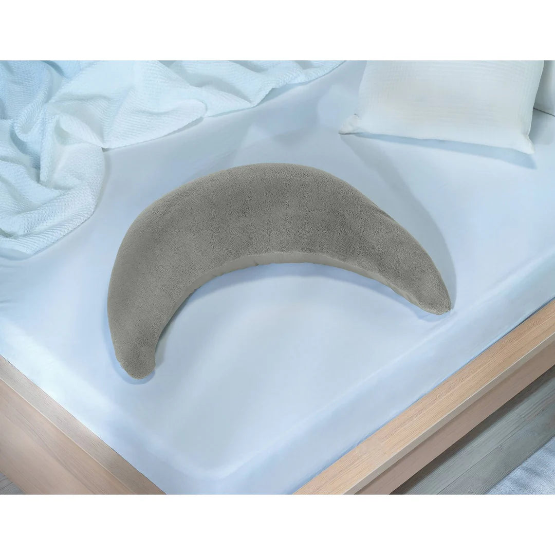 Theraline Plushy Moon Cuddle & Nursing Pillow - TAUPE