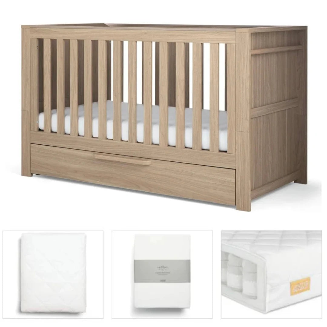 Mamas & Papas Franklin Light Oak 4 Piece Set