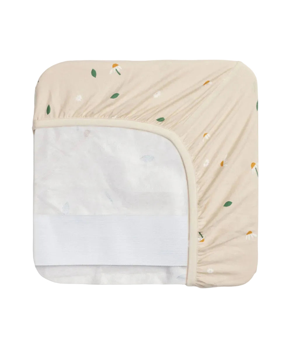 Ergopouch 2-in-1 Waterproof Fitted Sheet Daisy Sprinkle