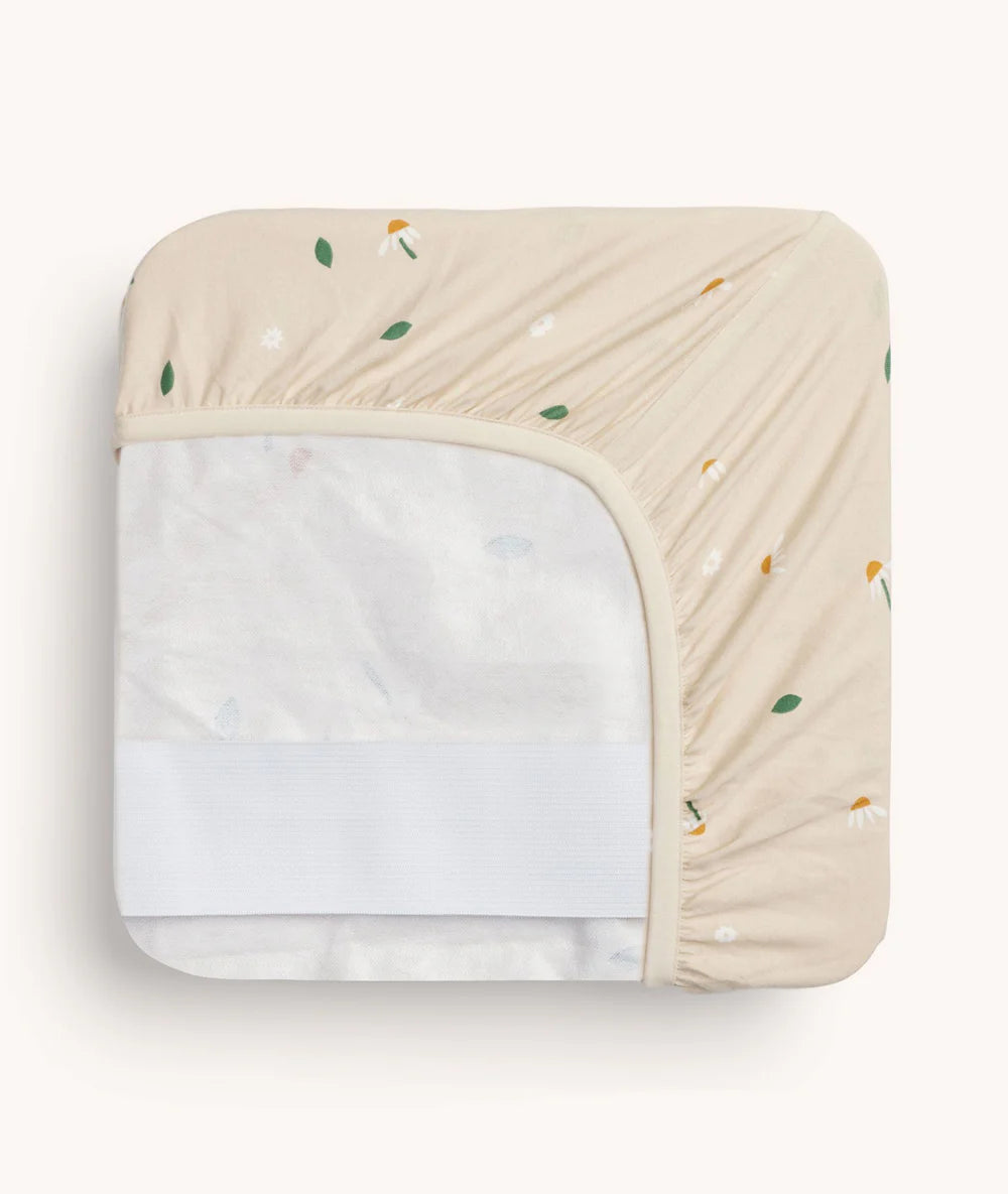Ergopouch 2-in-1 Waterproof Fitted Sheet Daisy Sprinkle