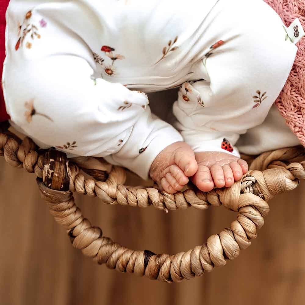Snuggle Hunny - Ladybug Organic Growsuit