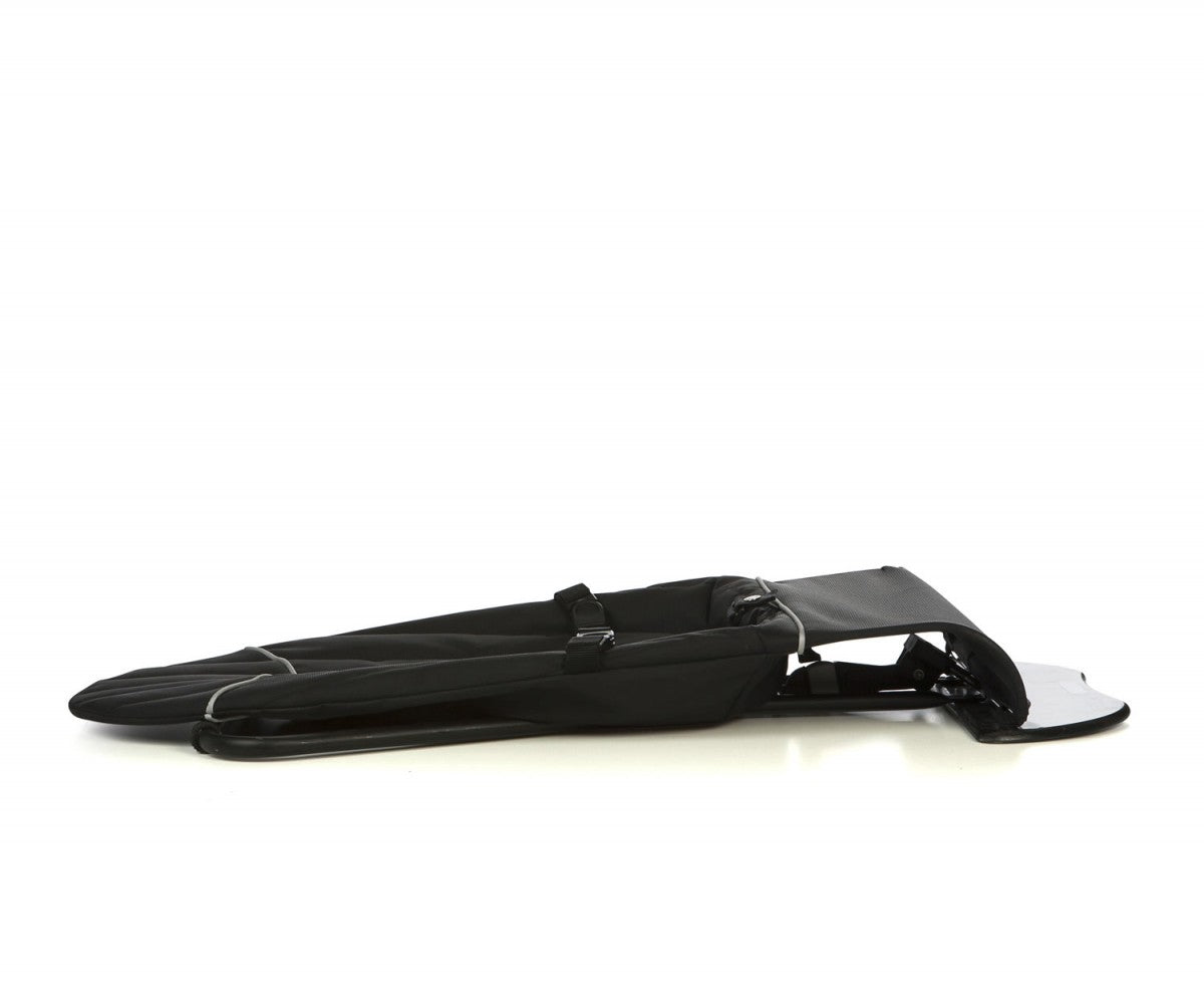 Baby Minder Bouncer with Toy Bar -Brilliant BLACK - Tiny Tots Baby Store