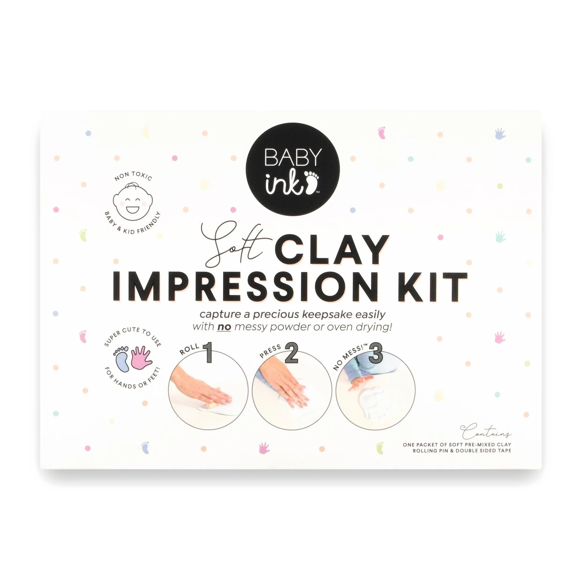 BABYink Clay kit - White