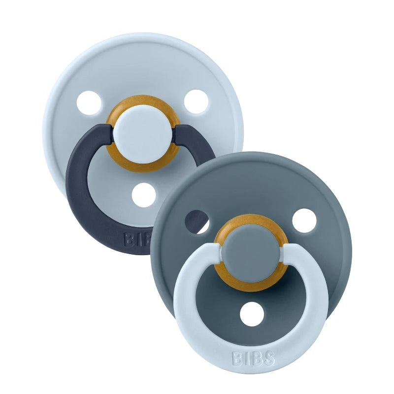 BIBS Fusion Colour, Baby Blue/Petrol Mix