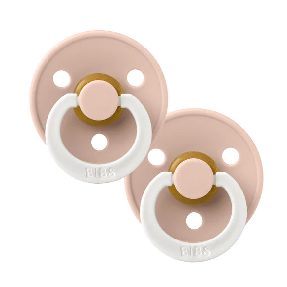 BIBS Pacifier Colour Night Glow Blush