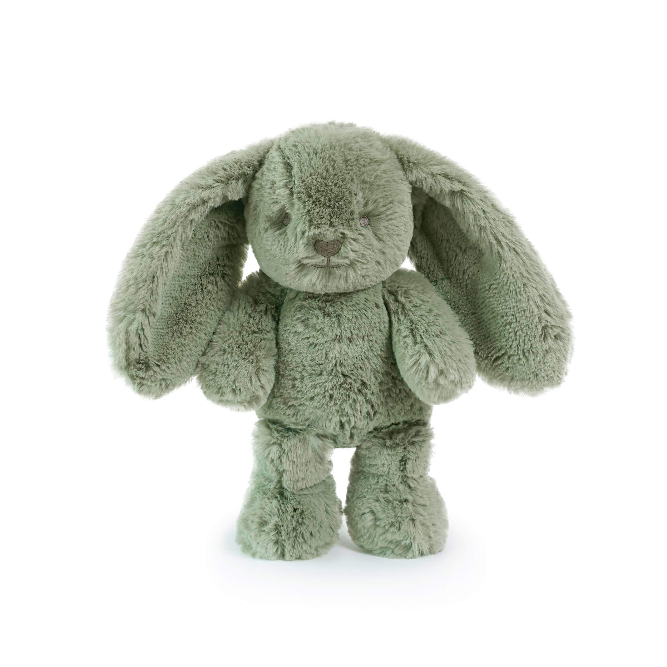 OB Designs Australia - Little Beau Bunny Sage Soft Toy 10" / 25cm