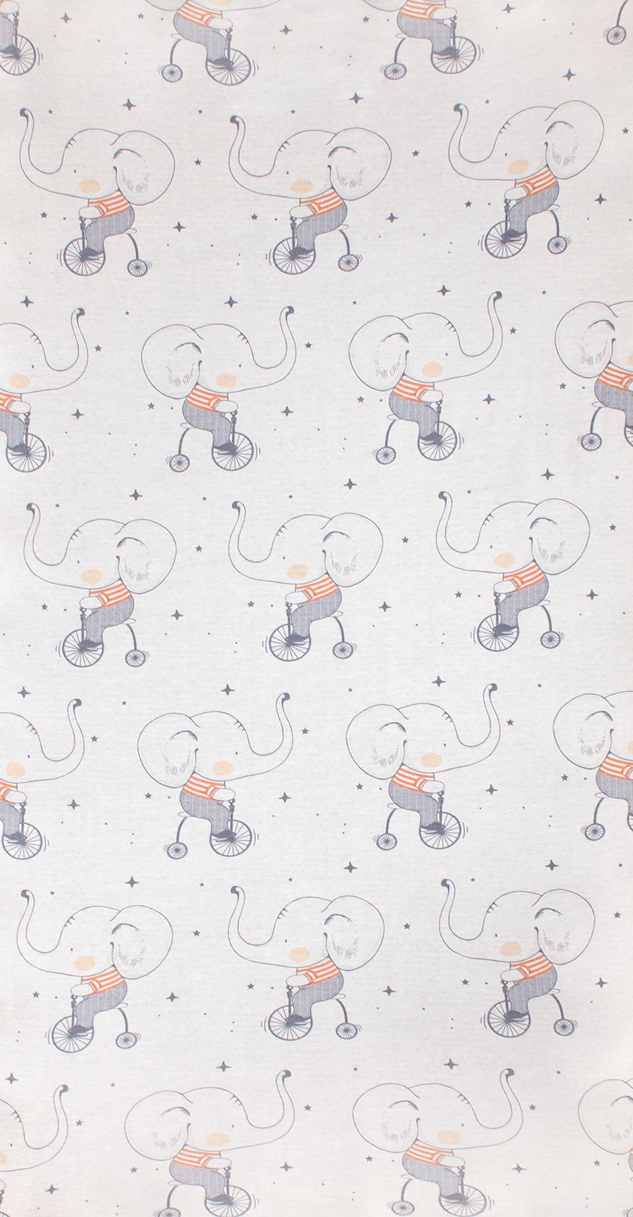 Cocoon Fitted Cot Sheet – Circus Elephant - Tiny Tots Baby Store