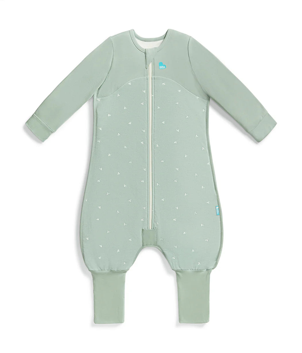 Love To Dream Sleep Suit Long Sleeve 1.5TOG Olive Twigs - Tiny Tots Baby Store
