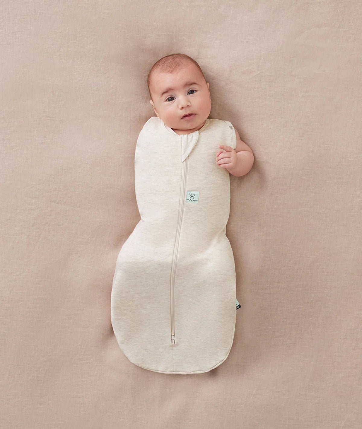 Ergopouch Cocoon Swaddle Bag 1.0 TOG Oatmeal Marle