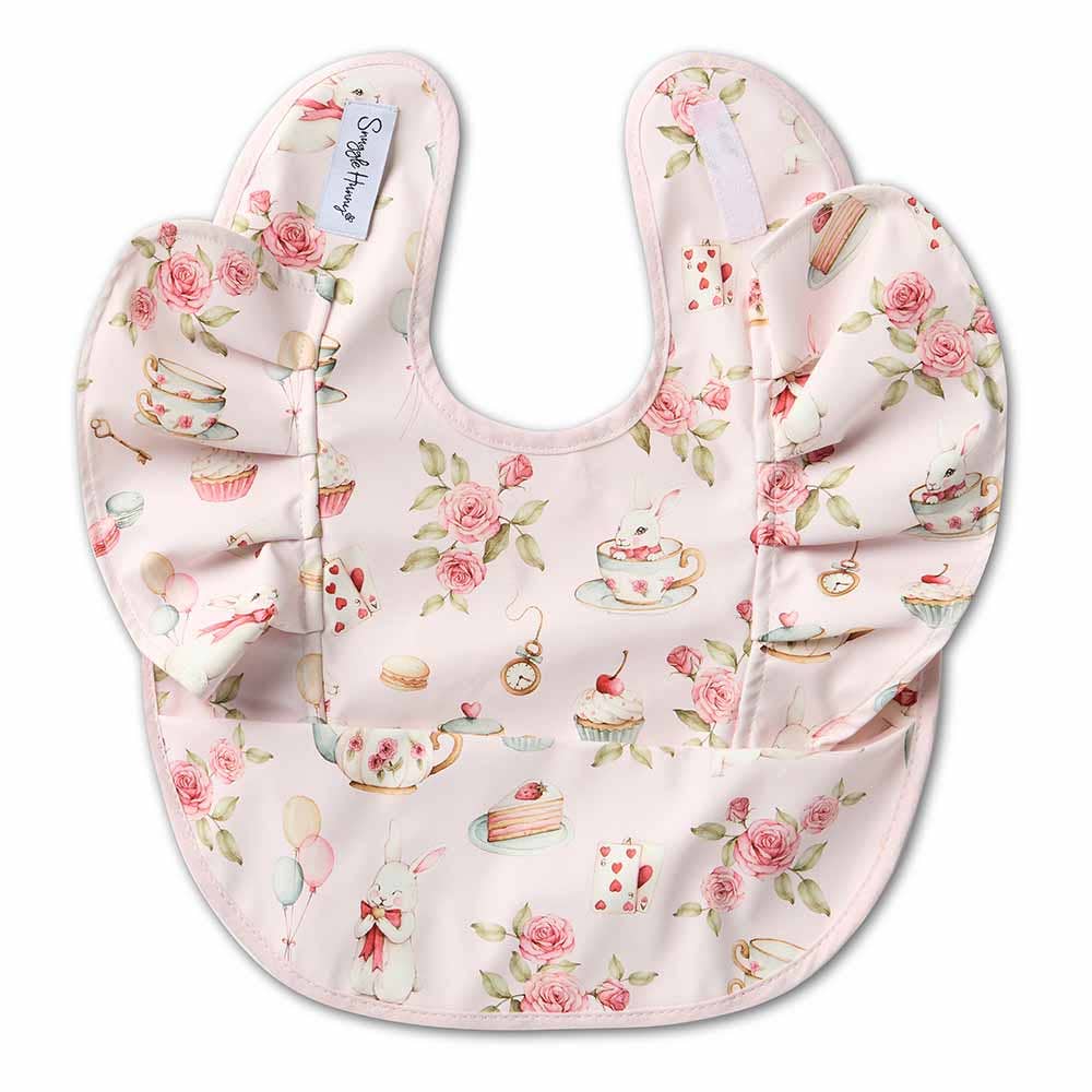 Snuggle Hunny - Alice’s Tea Party Frill Snuggle Bib