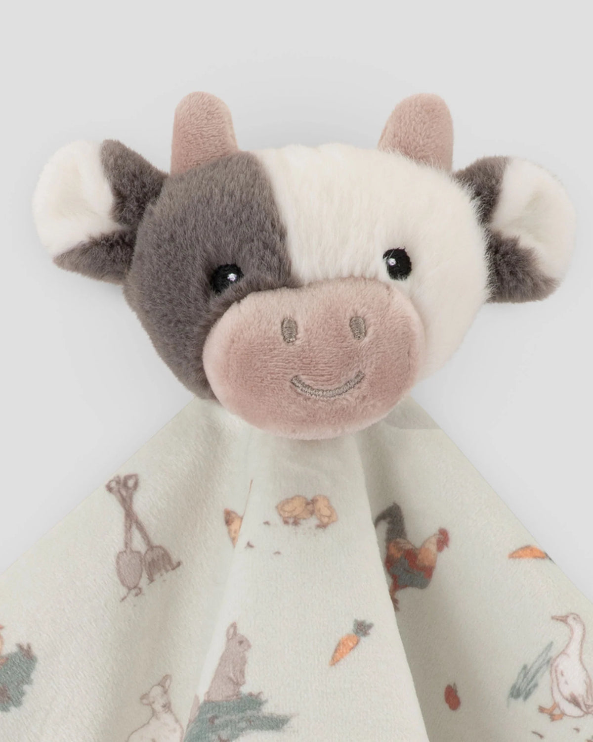 Little Linen Baby Lovie/Comforter - Farmyard Cow