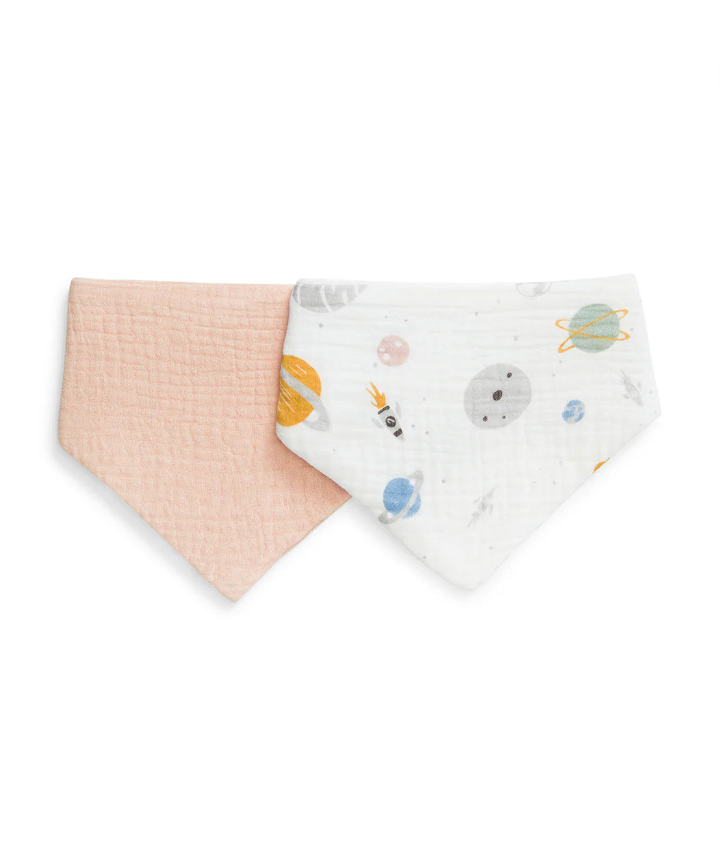 Love To Dream Bib 2 Pack Storm Pink Rocket