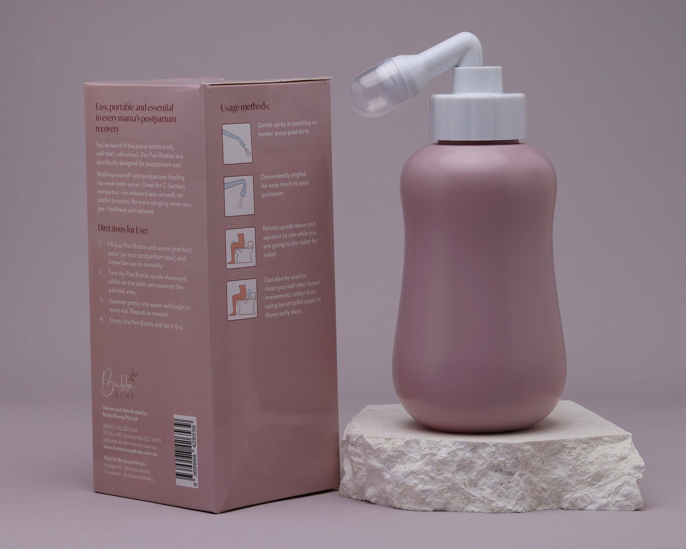 Bubba Bump - Upside Down 360Ml Peri Bottle For Postpartum Healing
