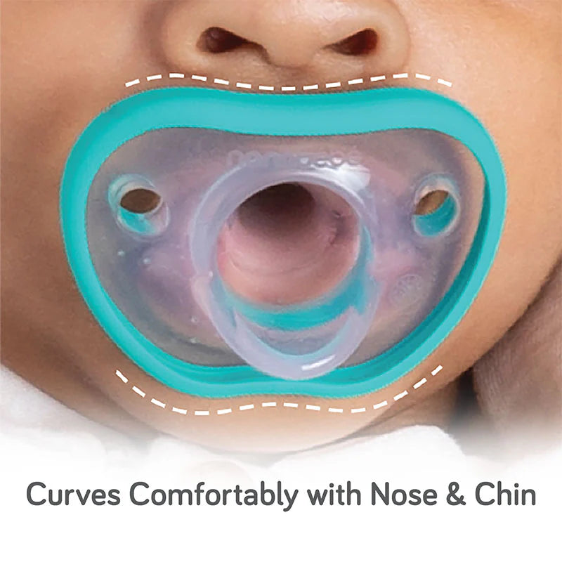 Nanobebe Flexy Pacifier Twin-Pack - White