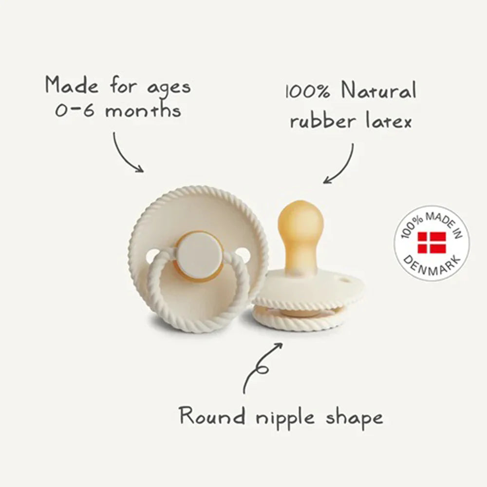 FRIGG Multi Pacifier 4 Pack Silicone-Crystal Sparkle