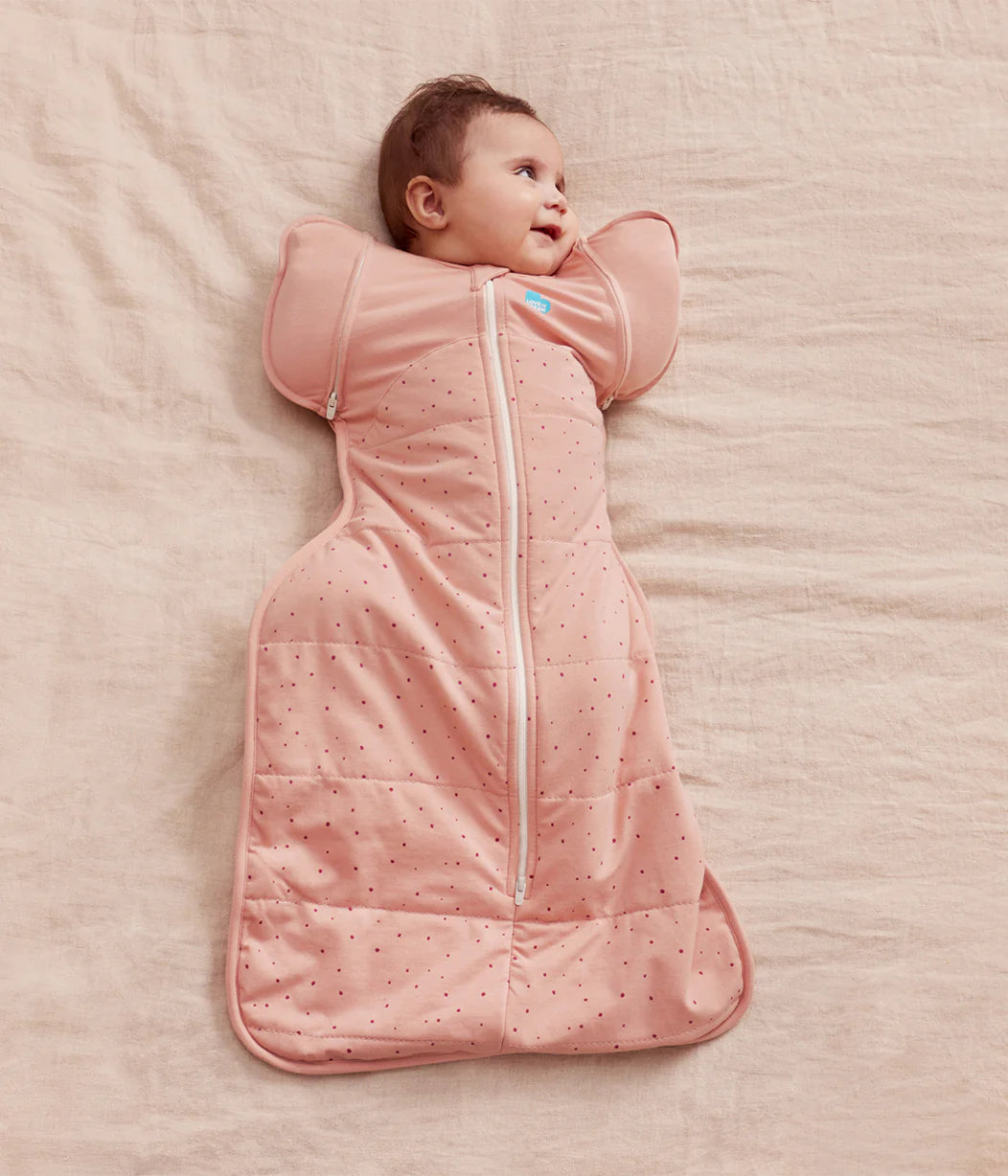 Love To Dream Swaddle Up Transition Bag 2.5 TOG Rose Pebbles