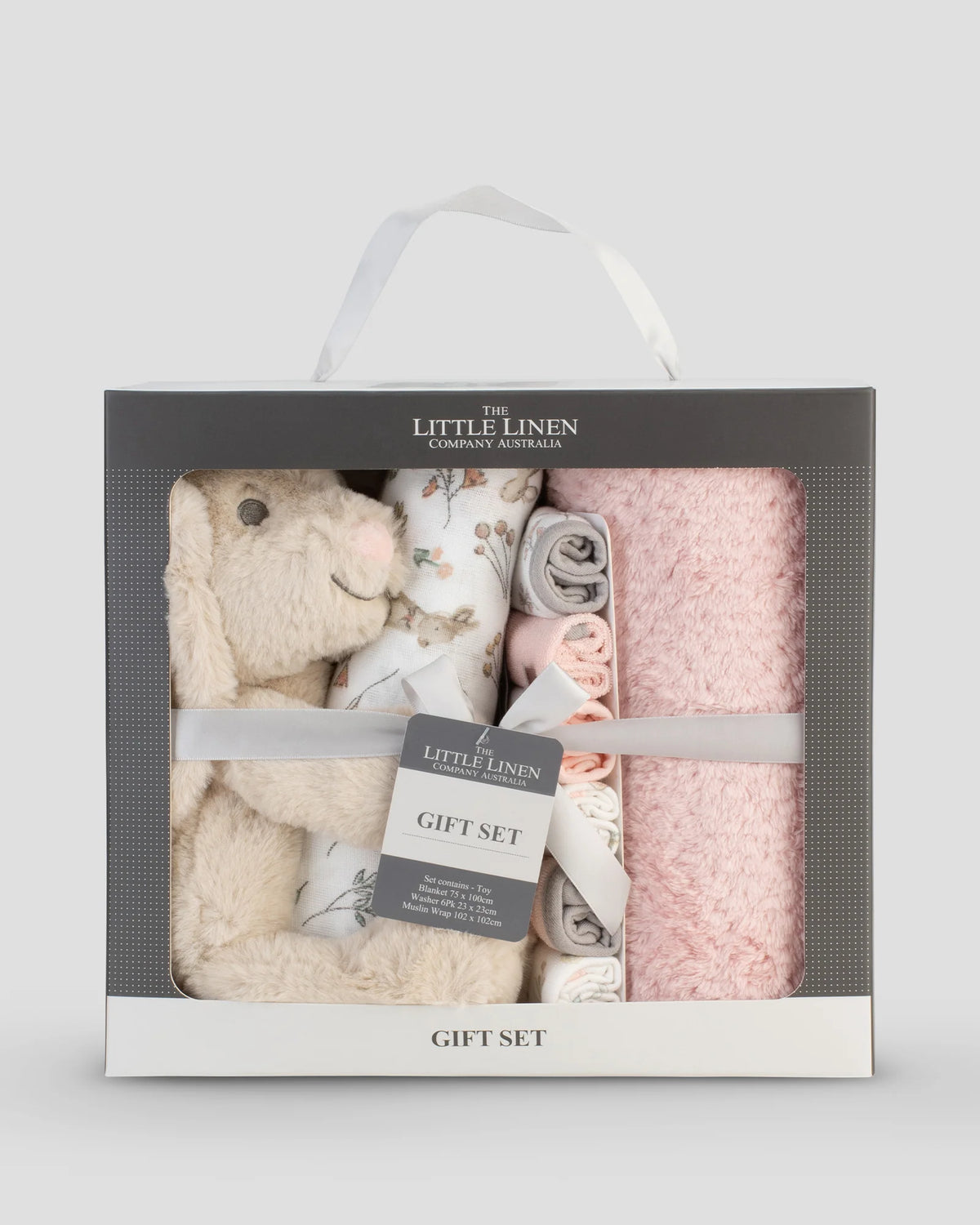 Little Linen Boxed Gift Set - Harvest Bunny