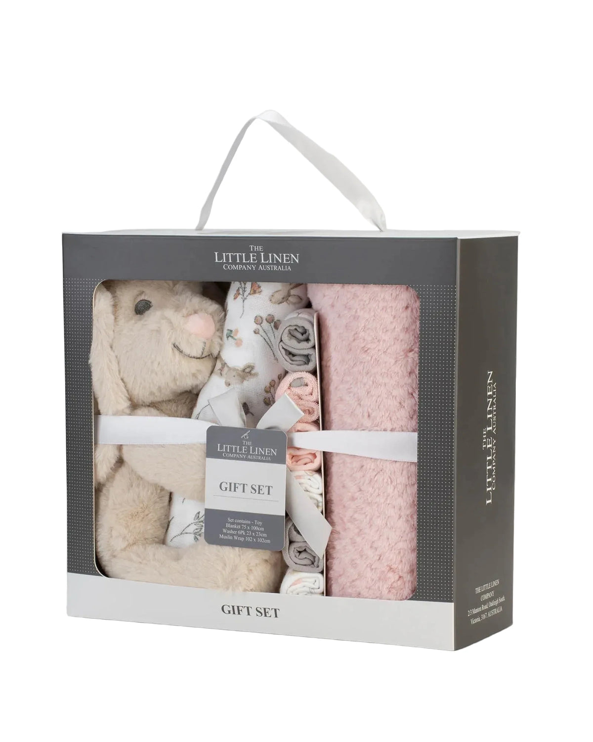 Little Linen Boxed Gift Set - Harvest Bunny