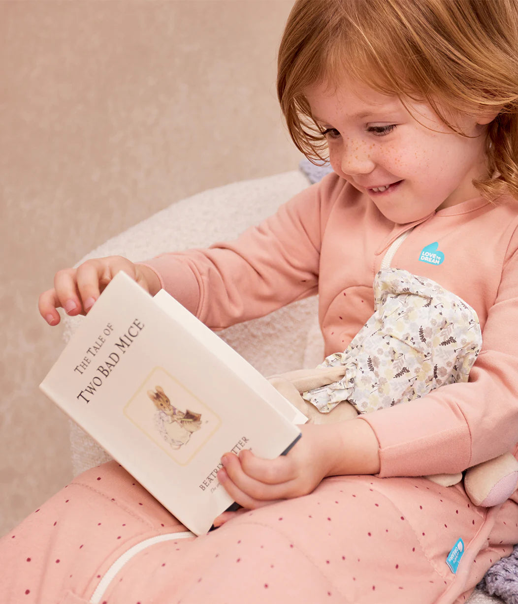 Love To Dream Sleep Bag 2.5 TOG Long Sleeve | ROSE Pebbles