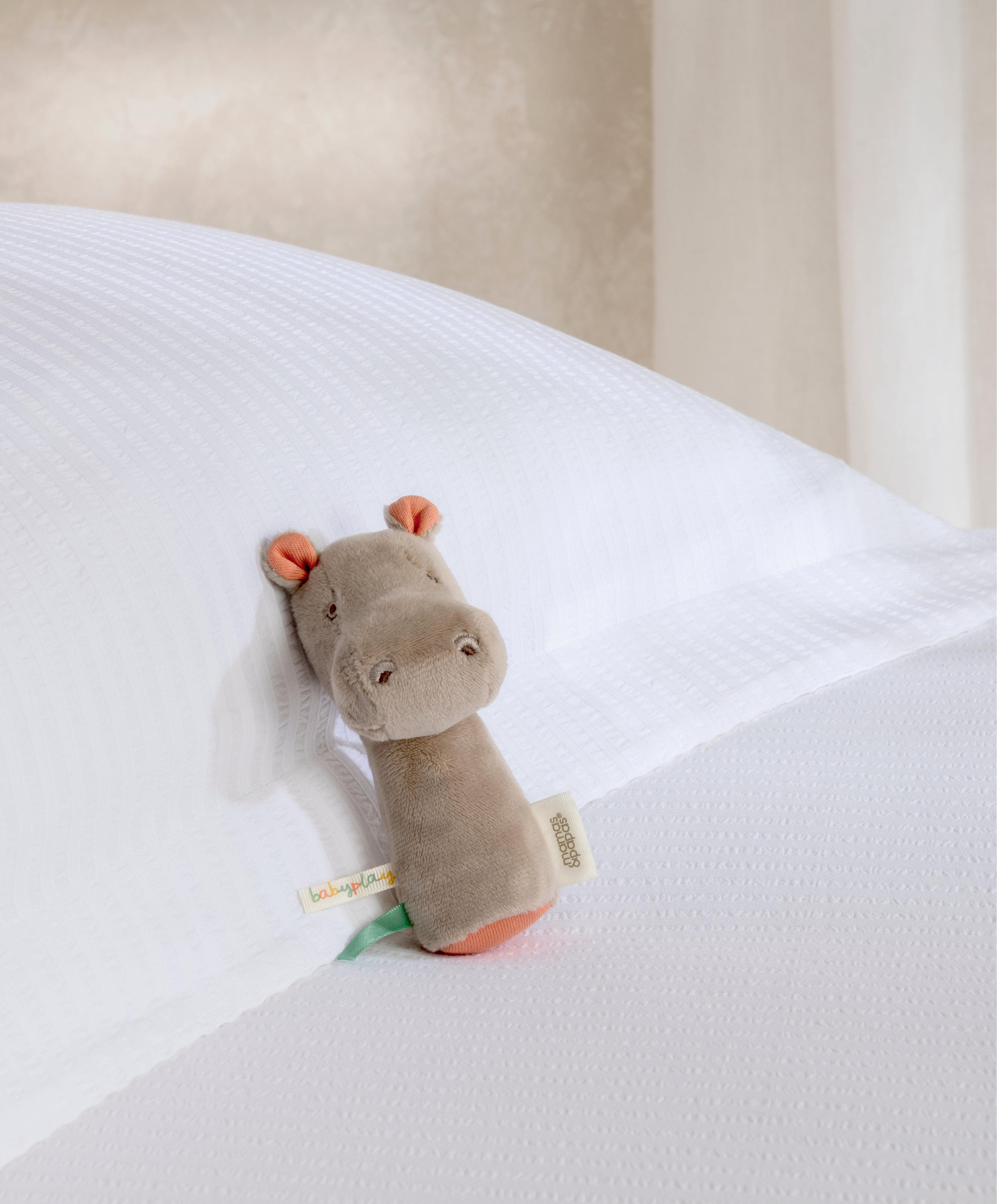 Mamas & Papas Activity Toys Mini Rattle - Henry Hippo