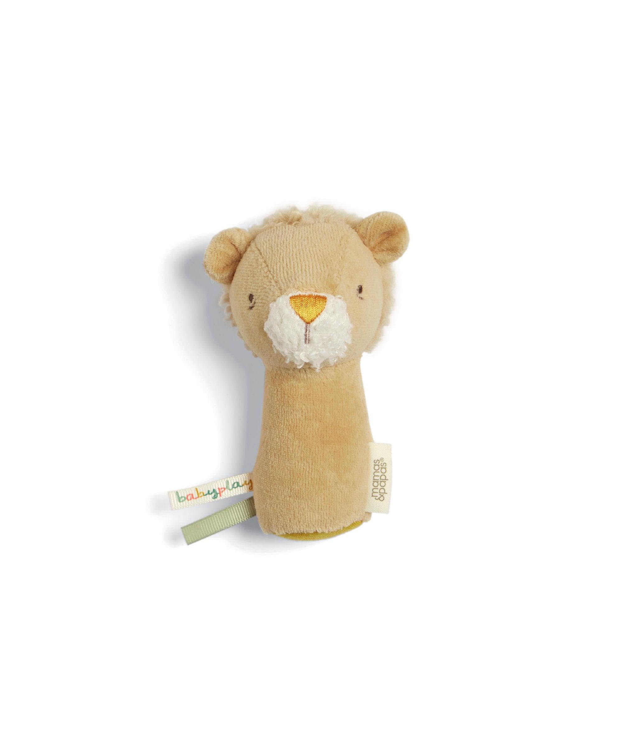 Mamas & Papas Activity Toys Mini Rattle - Lenny Lion