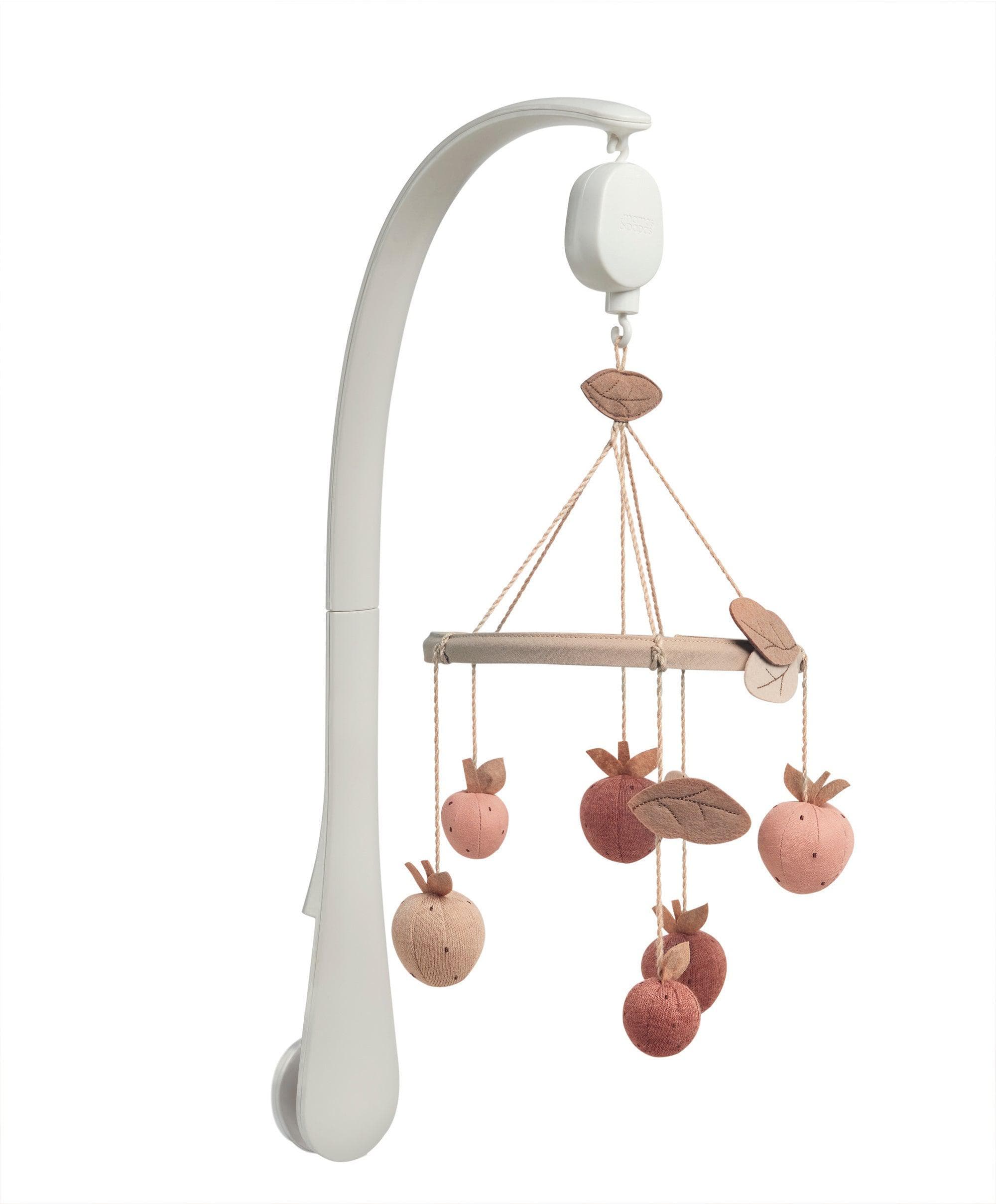 Mamas & Papas Strawberry Cot Mobile - Welcome to the World Wildflower - Tiny Tots Baby Store