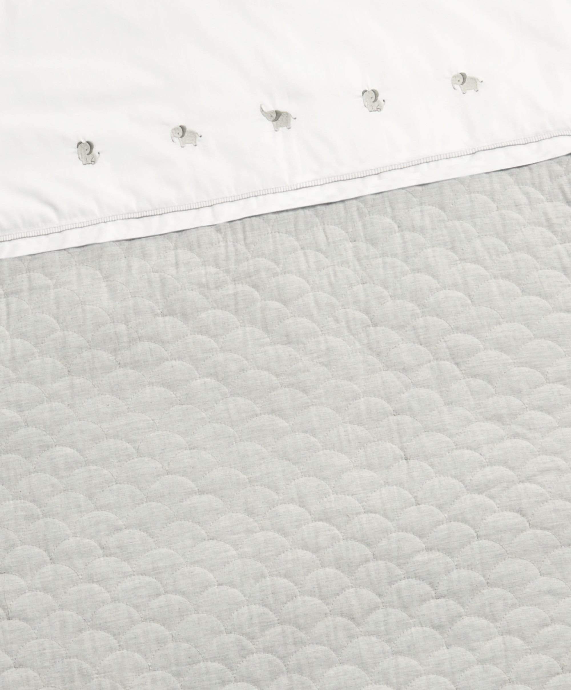 Mamas & Papas Quilts & Coverlets Welcome To The World Quilt - Grey