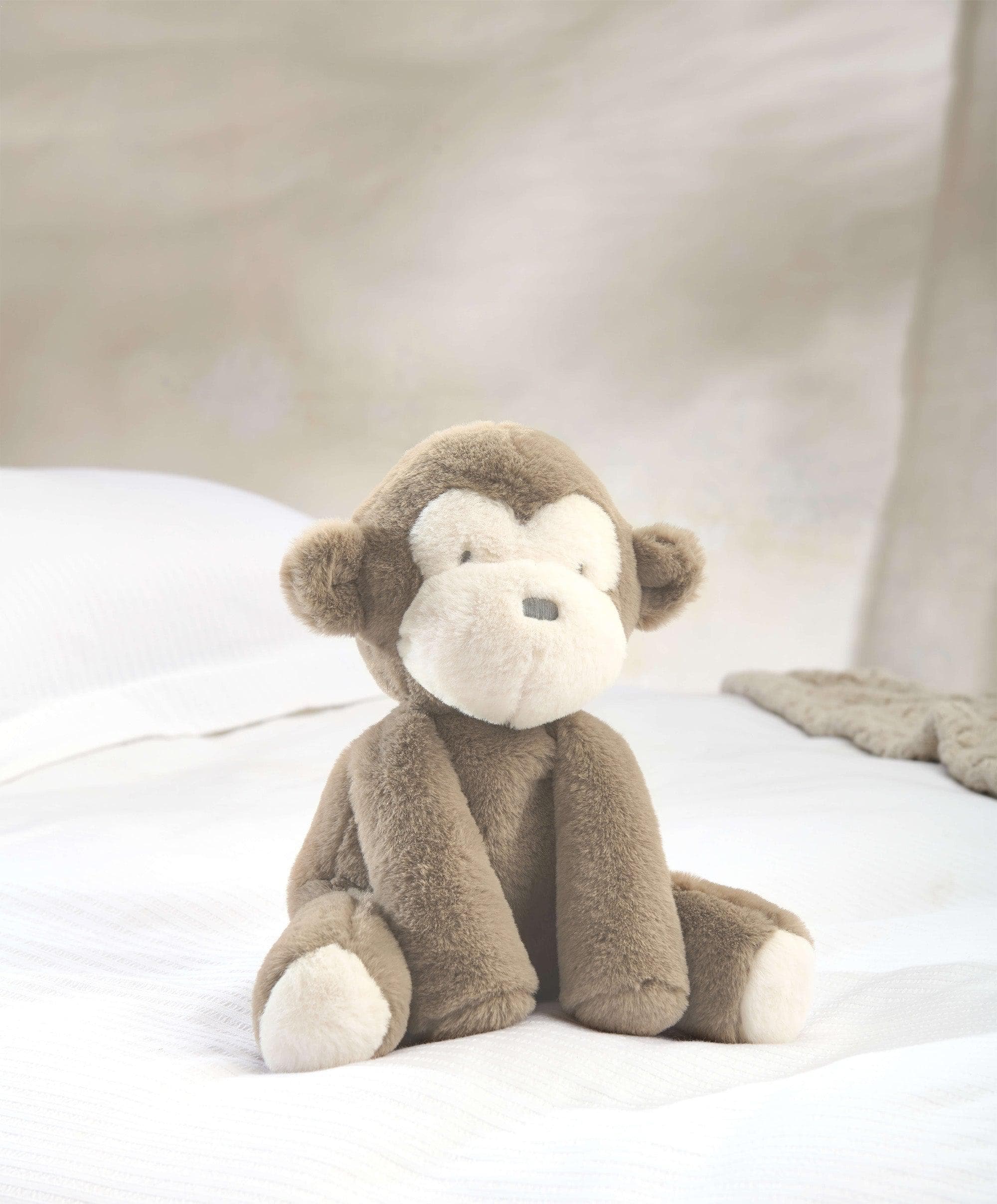 Welcome to the World Large Soft Toy - Monty Monkey - Tiny Tots Baby Store