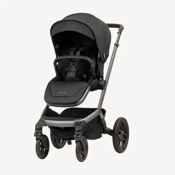 Maxi Cosi Fame Stroller and Bassinet - Twillic Black
