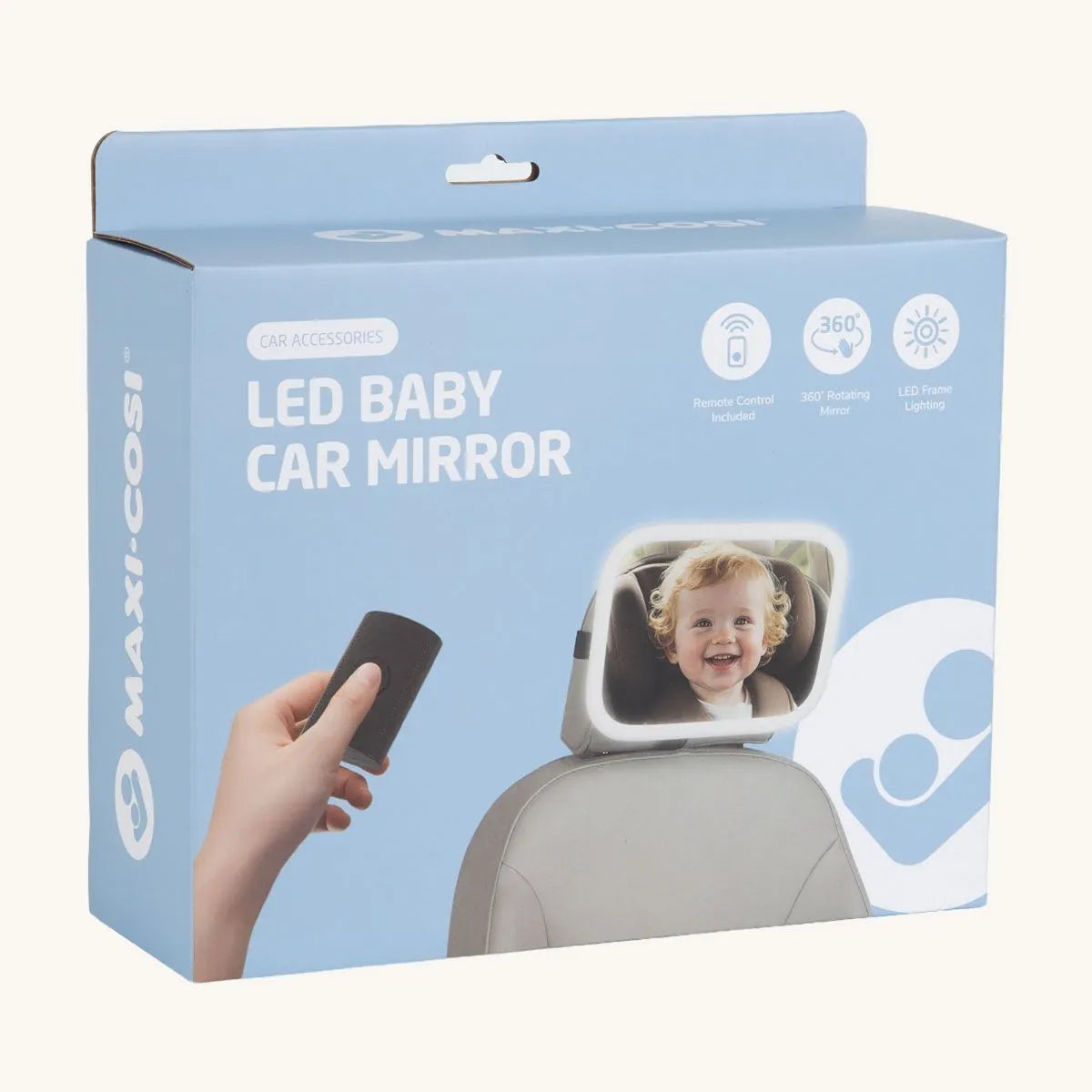 Maxi Cosi Deluxe Baby Mirror with LED Light