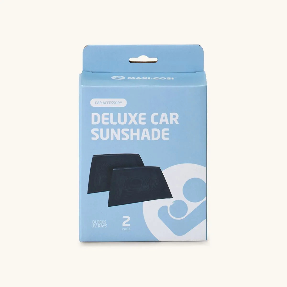 Maxi Cosi Deluxe Baby Car Seat Mirror with L.E.D Light, Seat Protector and Car Sunshade