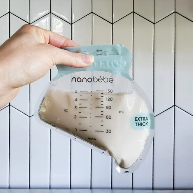 Nanobebe 25 Breastmilk Storage Bags & Organiser