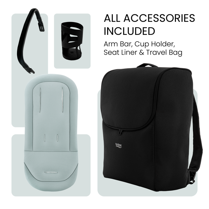 Britax Flylite Travel Stroller + Bpod Capsule - Tiny Tots Baby Store