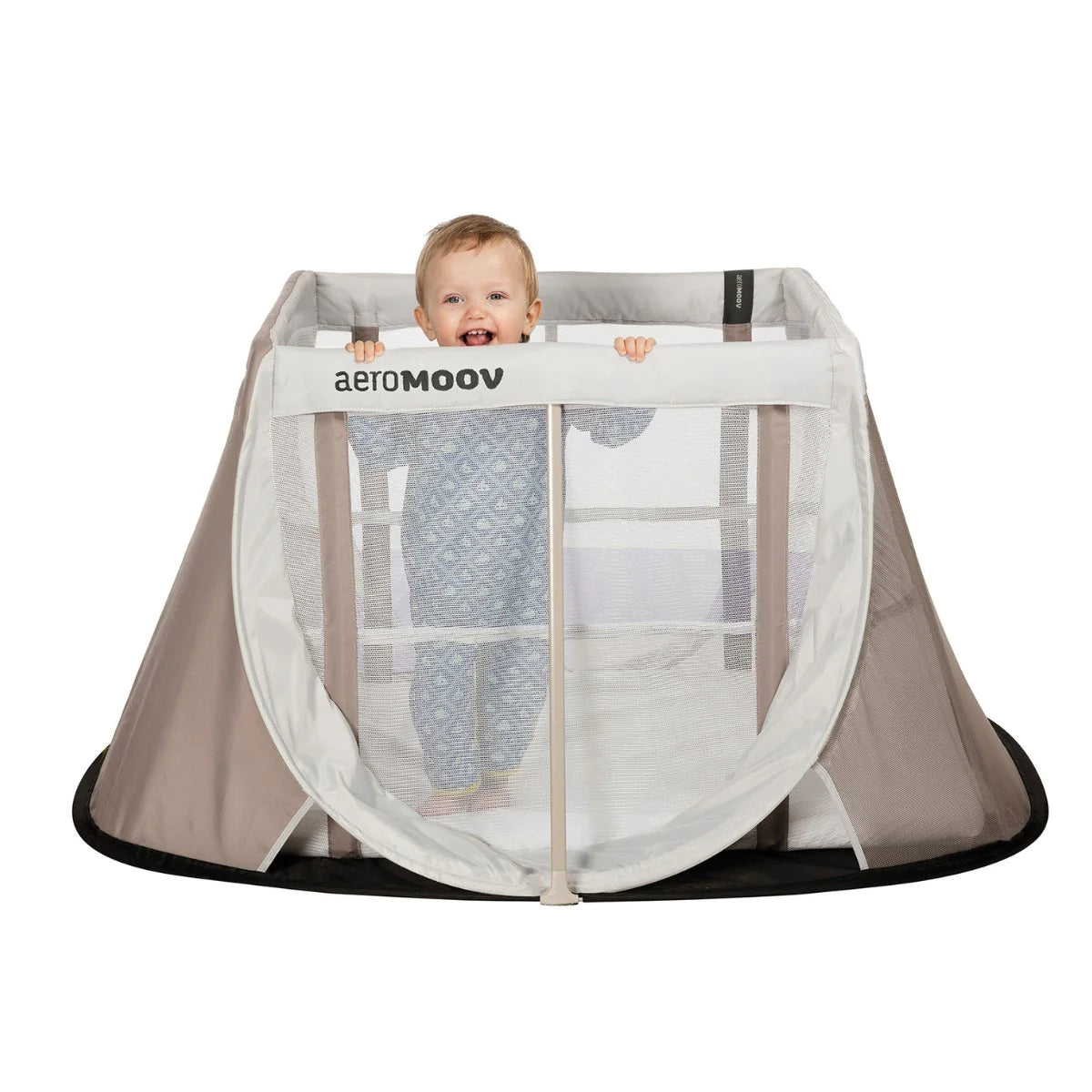 Aeromoov Instant Travel Cot - Sand - Tiny Tots Baby Store 