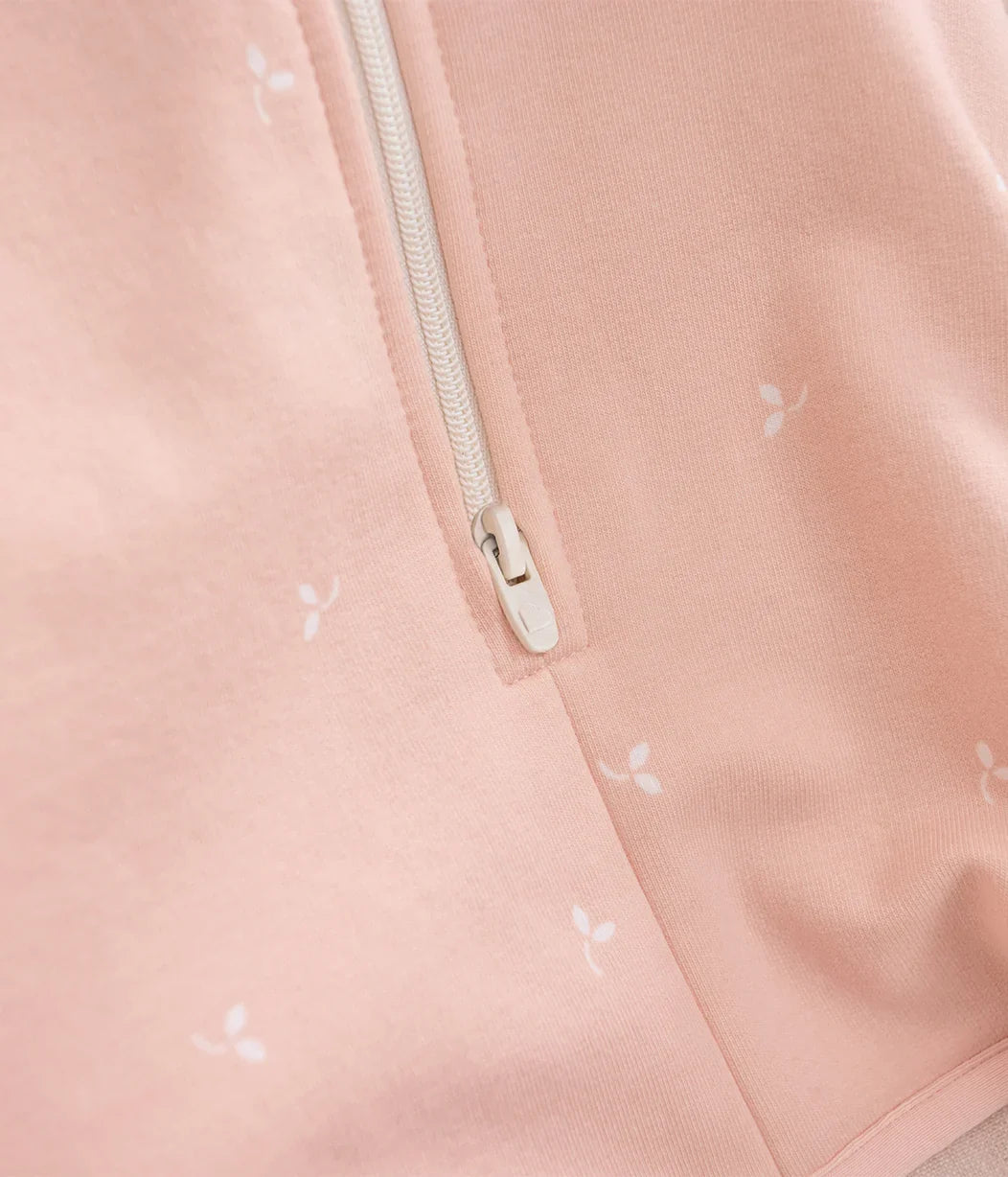 Love to Dream Swaddle Up 1.5Tog Cotton Fleece - Blush Twigs