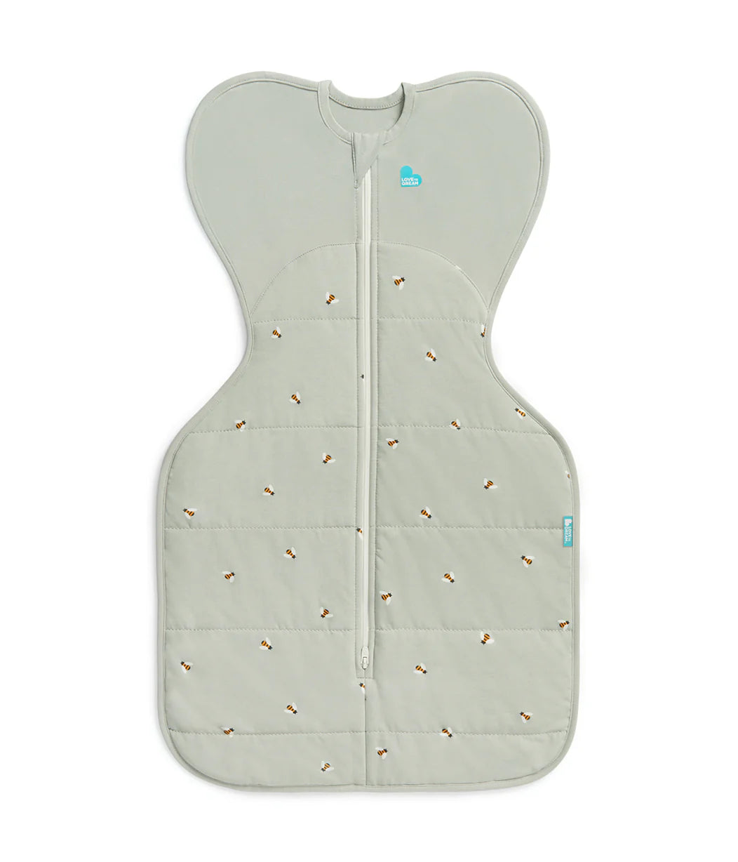 Love to Dream Swaddle Up 2.5 TOG - Olive Bees