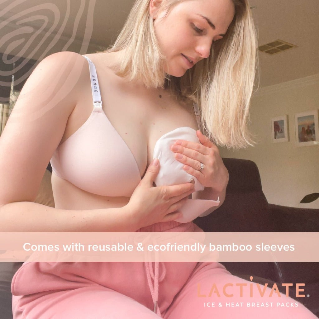 Lactivate Ice & Heat Breast Packs - Tiny Tots Baby Store 
