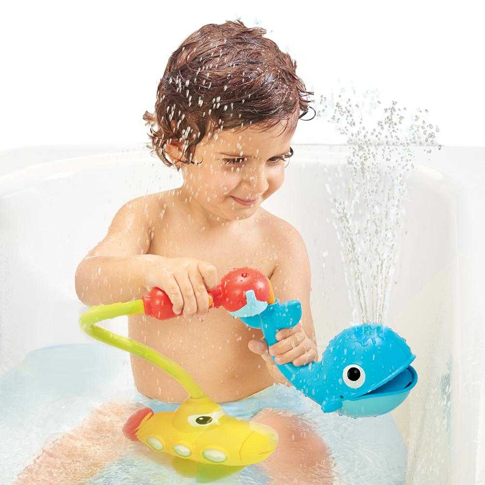 Yookidoo Submarine Spray Whale - Tiny Tots Baby Store 