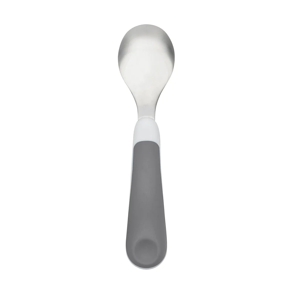 Oxo Tot Fork & Spoon Set -Grey - Tiny Tots Baby Store 