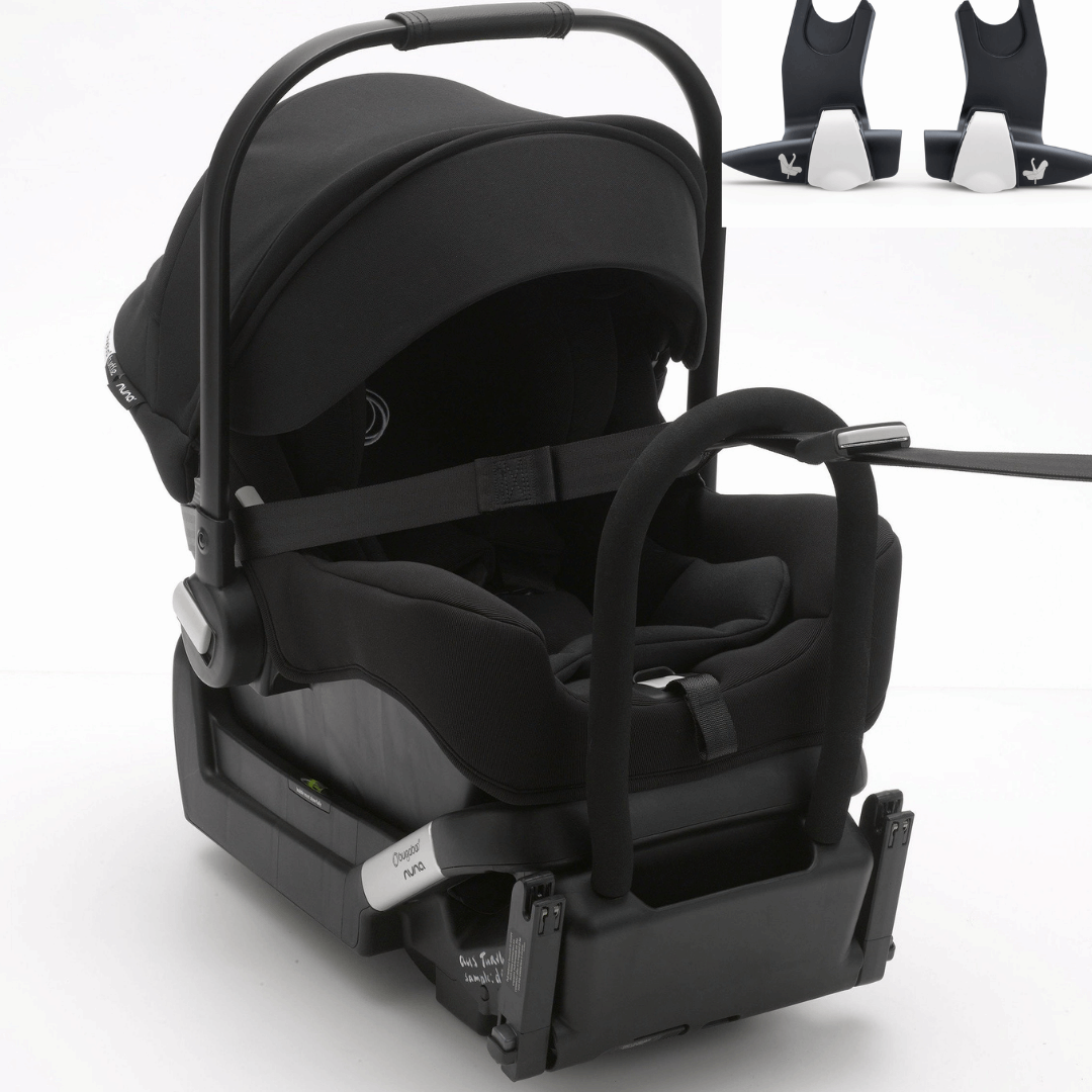 Bugaboo Turtle by Nuna Capsule and Base -FREE Bugaboo Adapters - Tiny Tots Baby Store 