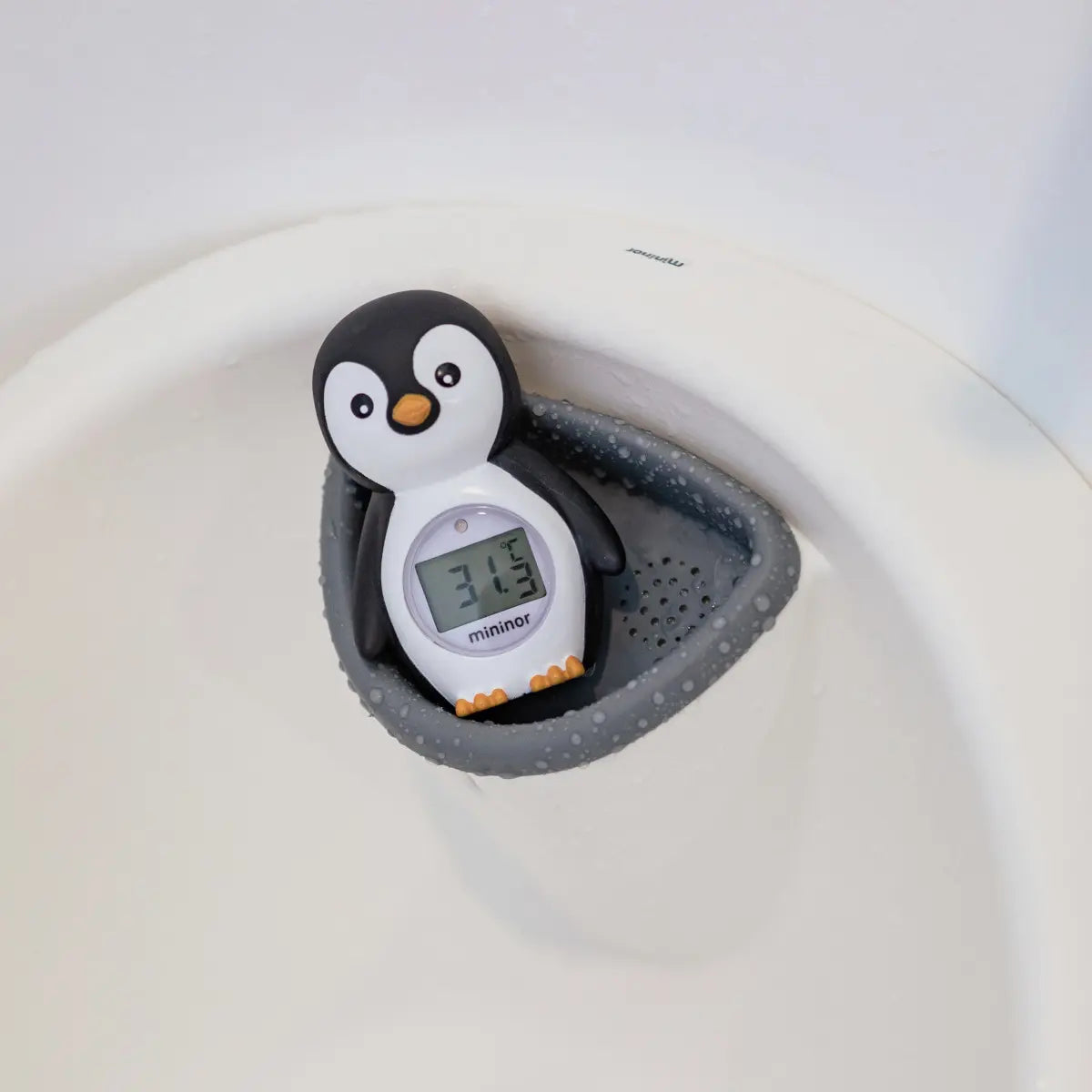 Mininor Bath Thermometer –Penguin - Tiny Tots Baby Store 