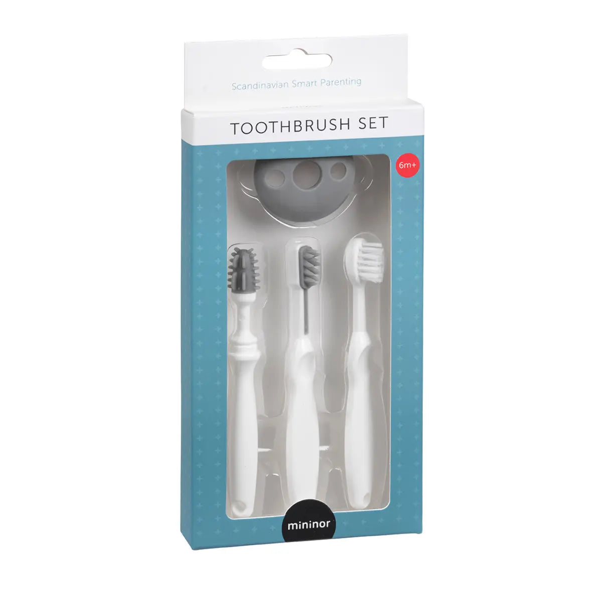 Mininor Baby Toothbrush Set - Tiny Tots Baby Store 