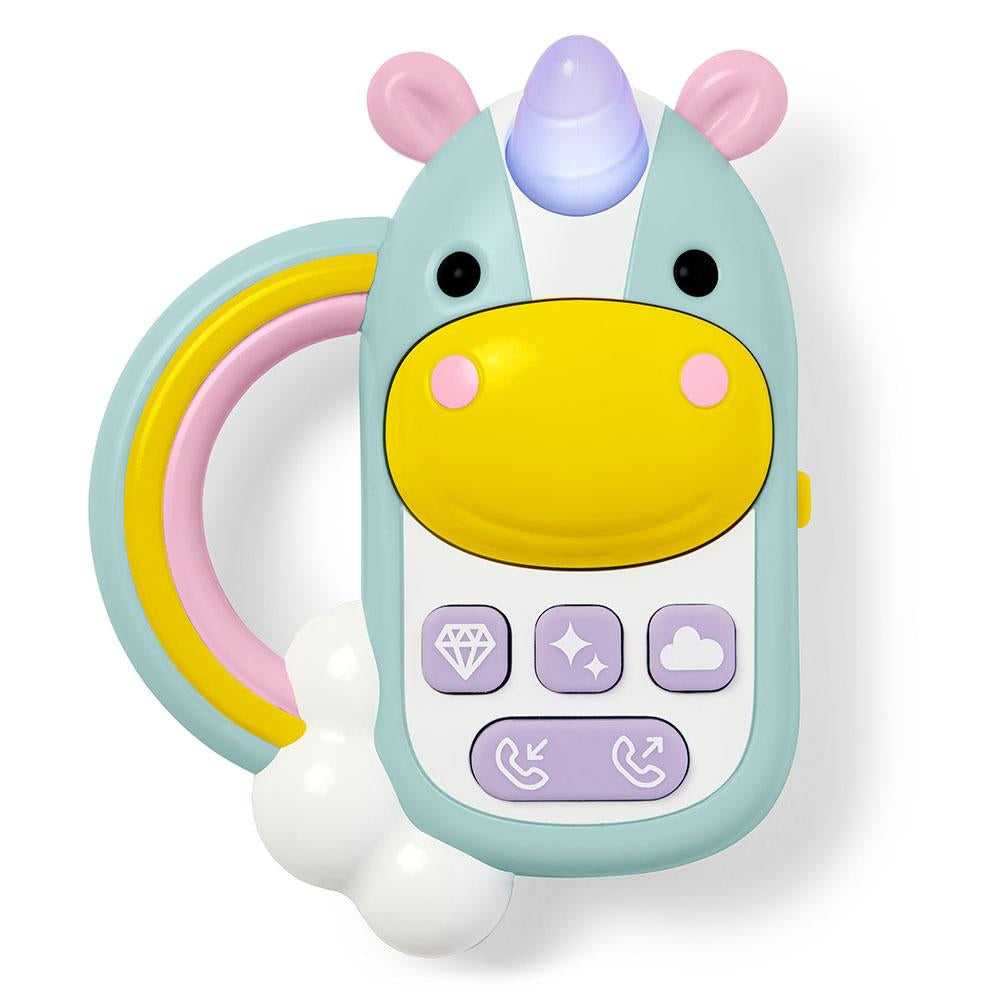 Skip Hop Zoo Eureka Unicorn Phone - Tiny Tots Baby Store 